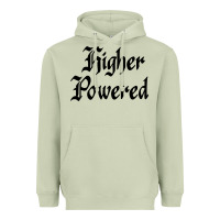 Matcha higher powered   alcoholics anonymous slogans Heavyweight Hoodie - linhVisuals