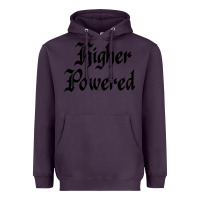 Plum higher powered   alcoholics anonymous slogans Heavyweight Hoodie - linhVisuals