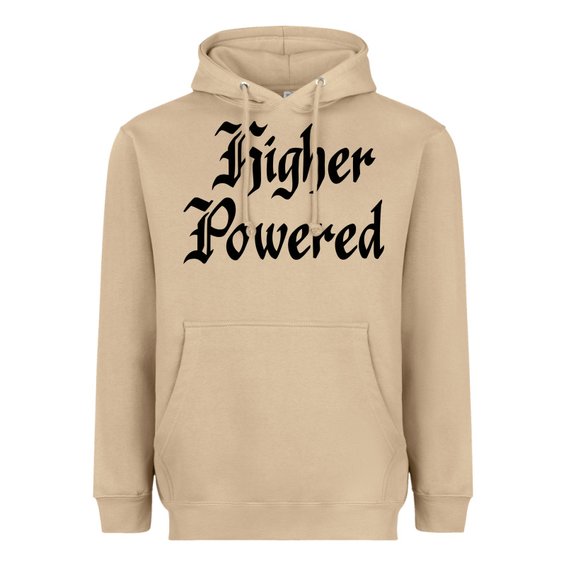 Higher Powered   Alcoholics Anonymous Slogans Heavyweight Hoodie by linhVisuals | Teevron