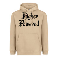 Mushroom higher powered   alcoholics anonymous slogans Heavyweight Hoodie - linhVisuals