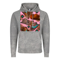 Cloud Rock western cowboy hat seamless pattern Vintage Hoodie - BundleAndBundleShop