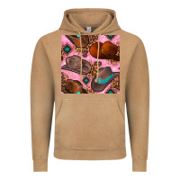 Vintage Camel western cowboy hat seamless pattern Vintage Hoodie - BundleAndBundleShop