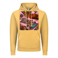 Western Cowboy Hat Seamless Pattern Vintage Hoodie | Teevron