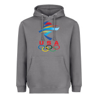 Storm USA OLYMPIC RINGS Heavyweight Hoodie - linhVisuals