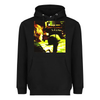 Black brett dennen Heavyweight Hoodie - linhVisuals