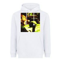 White brett dennen Heavyweight Hoodie - linhVisuals