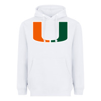 White miami Heavyweight Hoodie - linhVisuals