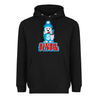 Black slush puppie cute Heavyweight Hoodie - linhVisuals