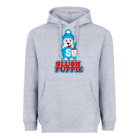 Heather Grey slush puppie cute Heavyweight Hoodie - linhVisuals