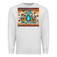 Oatmeal Heather with god all things are possible matthew 19 26 Premium Sweatshirt - JahusDesignShop