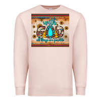 Pale Pink with god all things are possible matthew 19 26 Premium Sweatshirt - JahusDesignShop