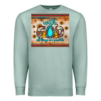 Seafoam with god all things are possible matthew 19 26 Premium Sweatshirt - JahusDesignShop