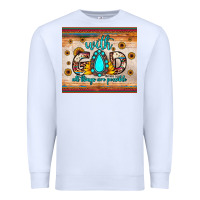 White with god all things are possible matthew 19 26 Premium Sweatshirt - JahusDesignShop
