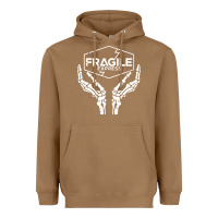 Toasted Coconut fragile express death stranding Heavyweight Hoodie - linhVisuals