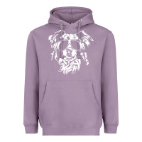 Lavender border collie dog t  shirt border collie with sunglasses cool dog t  s Heavyweight Hoodie - linhVisuals