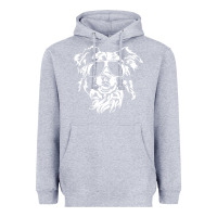 Heather Grey border collie dog t  shirt border collie with sunglasses cool dog t  s Heavyweight Hoodie - linhVisuals