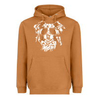 Meerkat border collie dog t  shirt border collie with sunglasses cool dog t  s Heavyweight Hoodie - linhVisuals