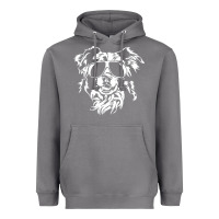Storm border collie dog t  shirt border collie with sunglasses cool dog t  s Heavyweight Hoodie - linhVisuals