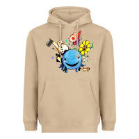 Mushroom oswald the octopus Heavyweight Hoodie - linhVisuals
