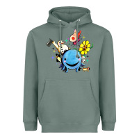 Sage oswald the octopus Heavyweight Hoodie - linhVisuals