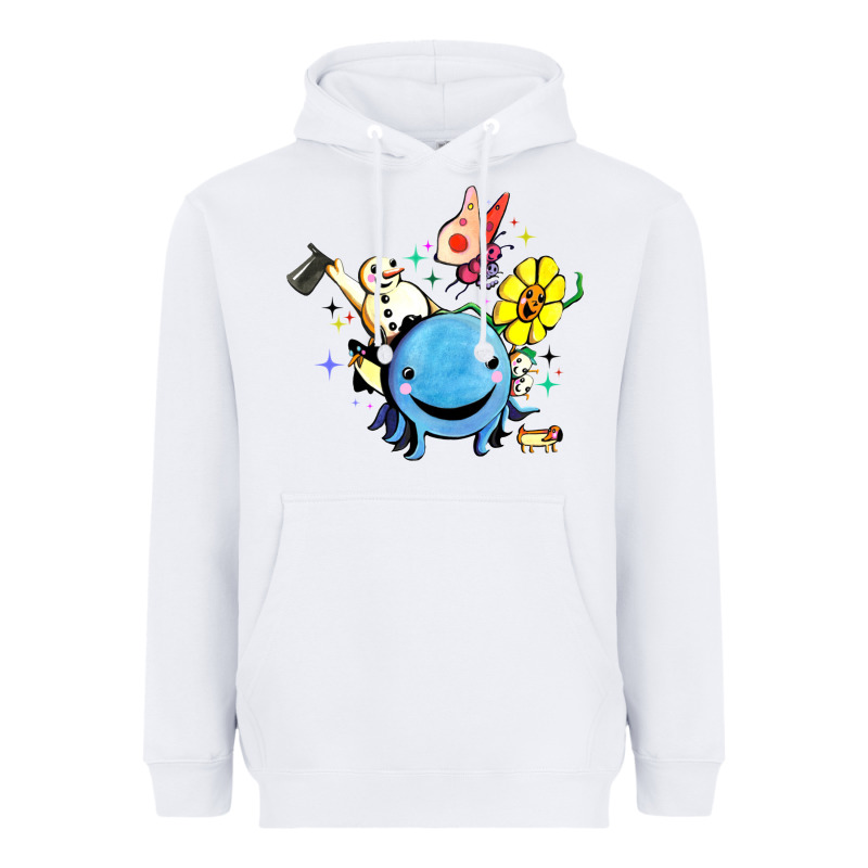Oswald The Octopus Heavyweight Hoodie by linhVisuals | Teevron