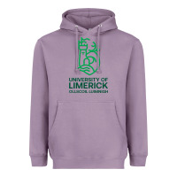 Lavender ul  university of limerick Heavyweight Hoodie - linhVisuals