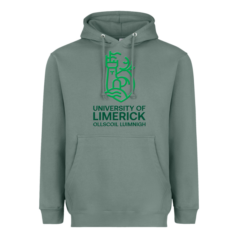 Ul  University Of Limerick Heavyweight Hoodie by linhVisuals | Teevron