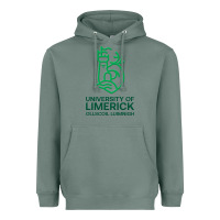 Sage ul  university of limerick Heavyweight Hoodie - linhVisuals