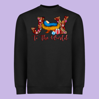 Joy To The World Heavyweight Sweatshirt Designed By Adodesignshop