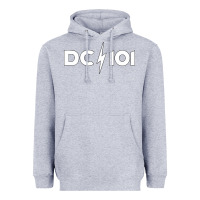 Heather Grey DC 101 Heavyweight Hoodie - linhVisuals