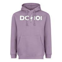 Lavender DC 101 Heavyweight Hoodie - linhVisuals