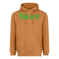 Meerkat SHREK SLUT GREEN SHIRT Heavyweight Hoodie - linhVisuals