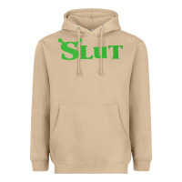 Mushroom SHREK SLUT GREEN SHIRT Heavyweight Hoodie - linhVisuals