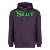 Plum SHREK SLUT GREEN SHIRT Heavyweight Hoodie - linhVisuals