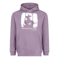 Lavender josey wales player film Heavyweight Hoodie - linhVisuals