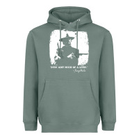 Sage josey wales player film Heavyweight Hoodie - linhVisuals