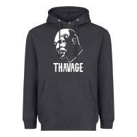 Smoke THAVAGE Heavyweight Hoodie - linhVisuals