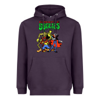 Plum groovie ghoulies Heavyweight Hoodie - linhVisuals