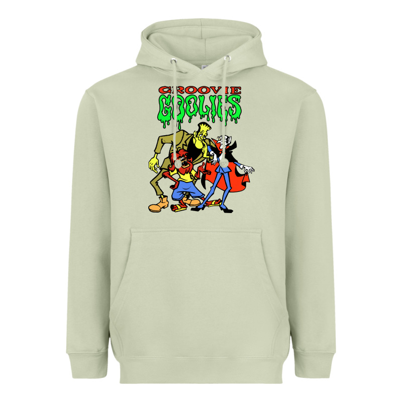 Groovie Ghoulies Heavyweight Hoodie by linhVisuals | Teevron