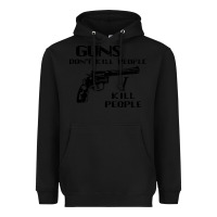 Black guns dont kill people i kill people 1996 Heavyweight Hoodie - linhVisuals