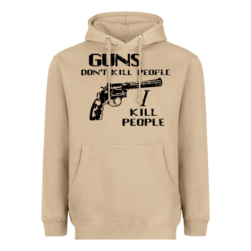 Guns Dont Kill People I Kill People 1996 Heavyweight Hoodie by linhVisuals | Teevron