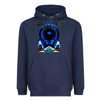 Navy journey Pride frontiers Heavyweight Hoodie - linhVisuals