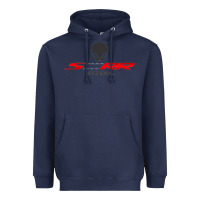 Navy s1000rr not humane Heavyweight Hoodie - linhVisuals