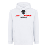 White s1000rr not humane Heavyweight Hoodie - linhVisuals