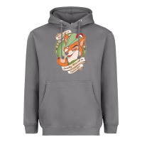 Storm chin up   robin hood Heavyweight Hoodie - linhVisuals