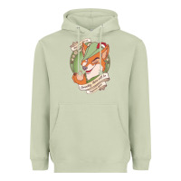 Matcha chin up   robin hood Heavyweight Hoodie - linhVisuals