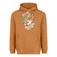 Meerkat chin up   robin hood Heavyweight Hoodie - linhVisuals