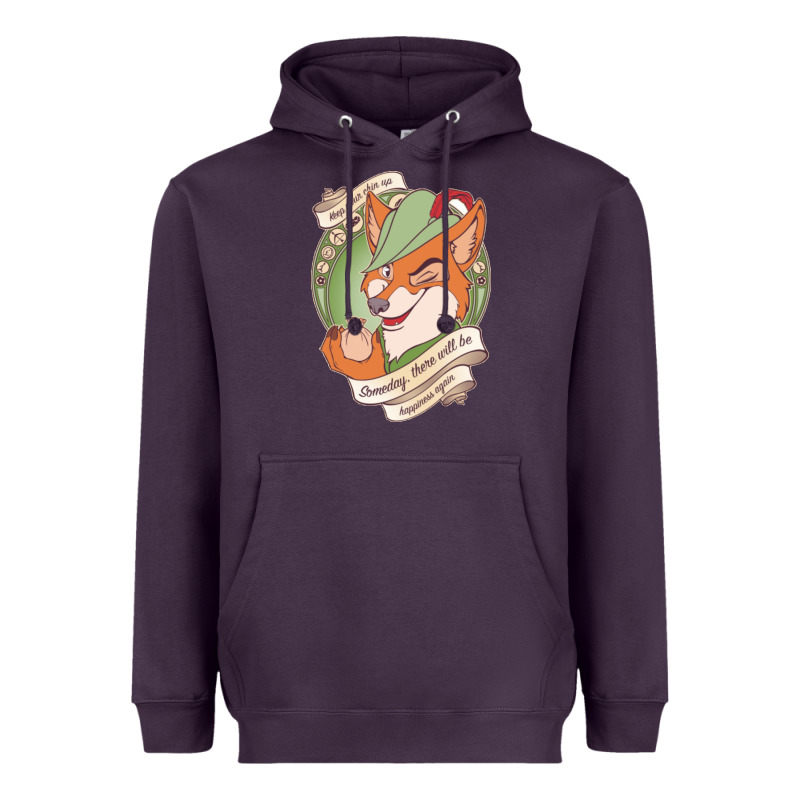 Chin Up   Robin Hood Heavyweight Hoodie by linhVisuals | Teevron