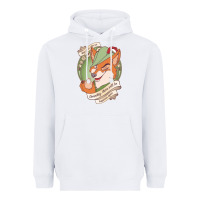 White chin up   robin hood Heavyweight Hoodie - linhVisuals