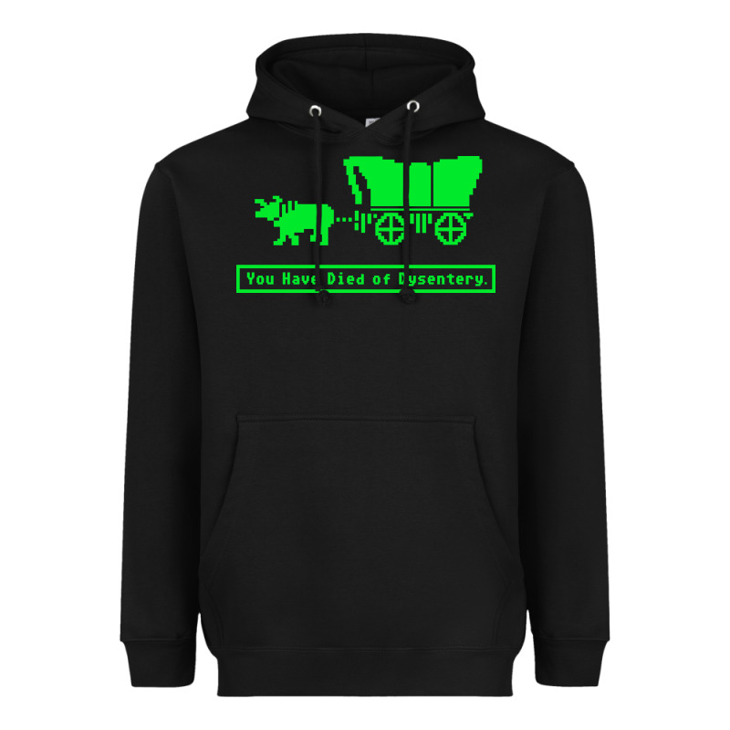 You Have Died Of Dysentery Oregon Trail Heavyweight Hoodie by linhVisuals | Teevron